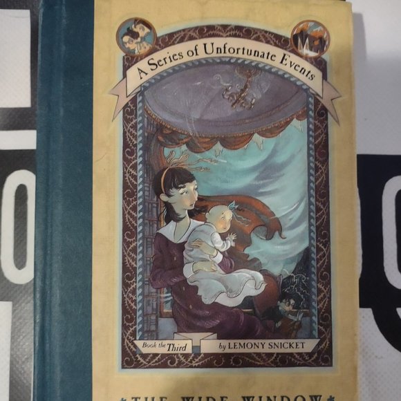 A Series of Unfortunate Events #3: The Wide Window by Lemony Snicket and Michael - Picture 1 of 7